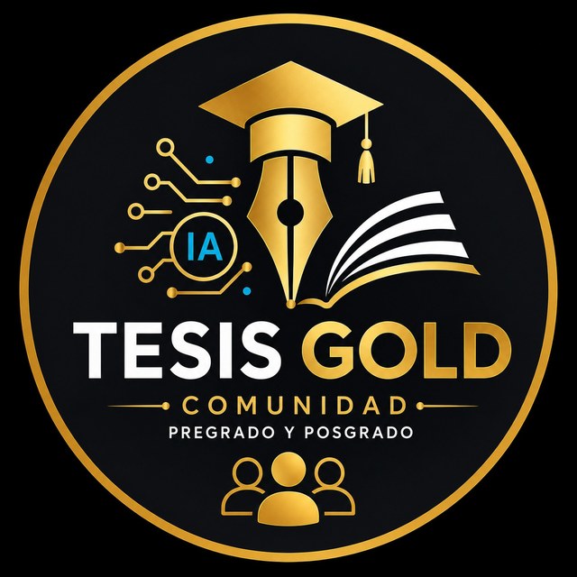 Logo de Tesis Gold Comunidad – Pregrado y posgrado